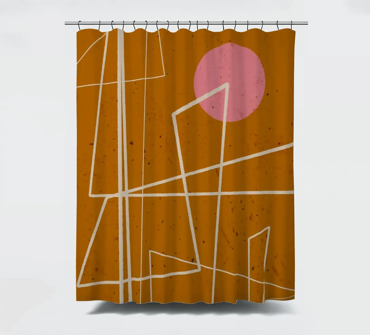 Angular Lines No 10 Duschvorhang von treechild