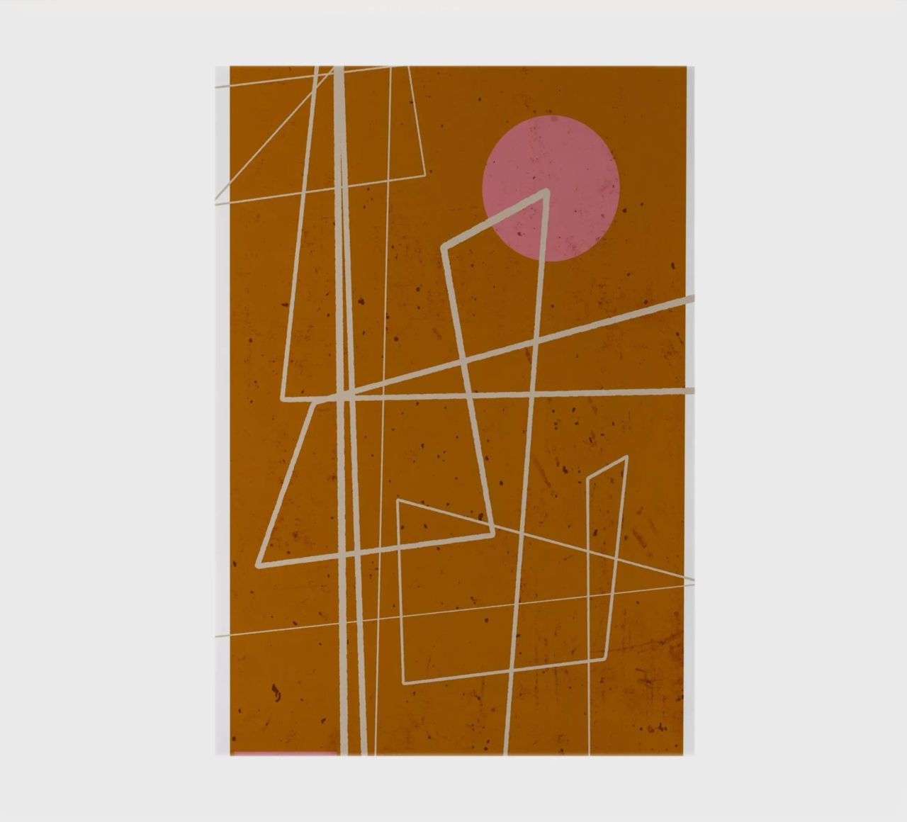 Angular Lines No 10 Notizbuch von treechild