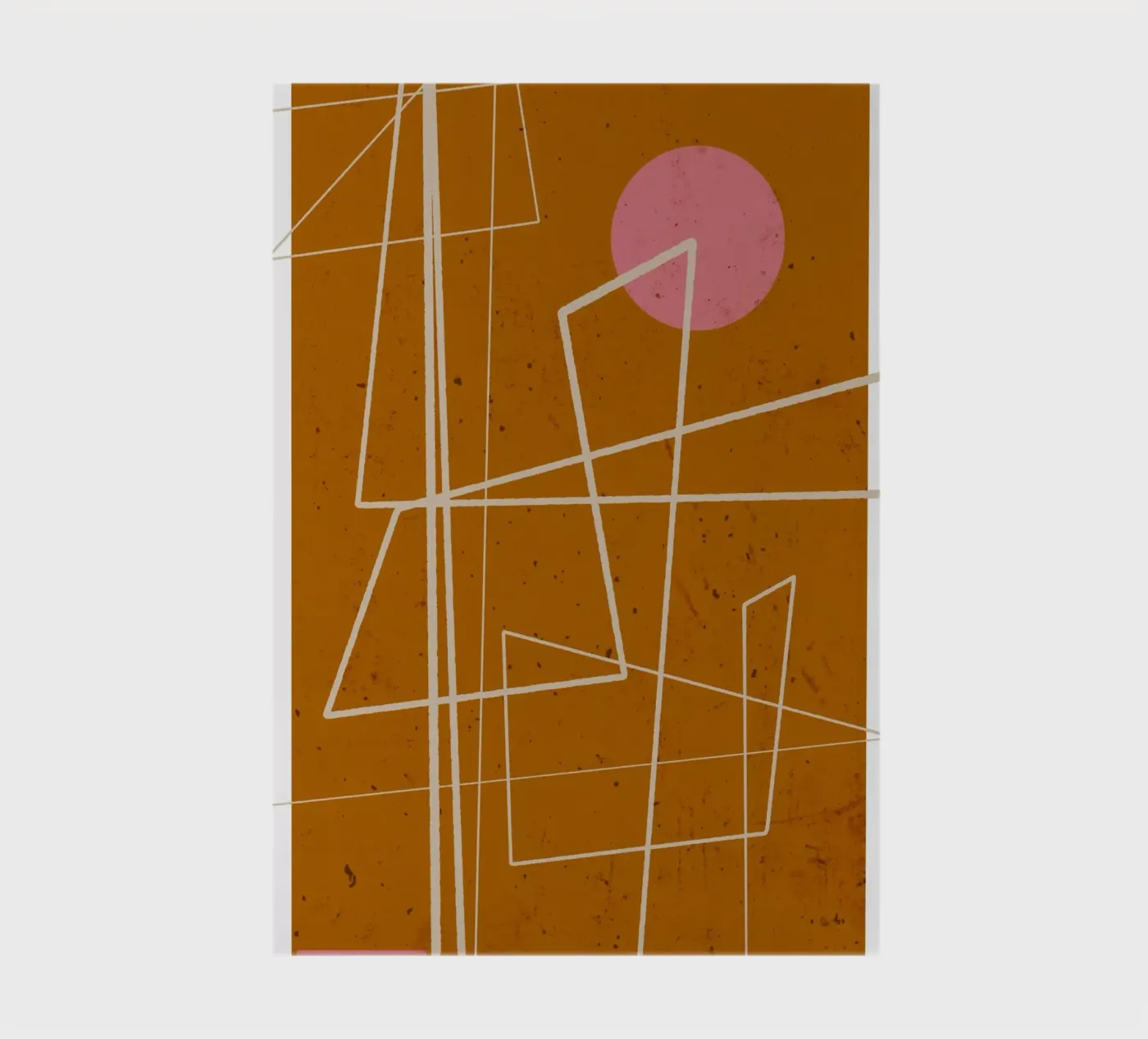 Angular Lines No 10 notebook by treechild