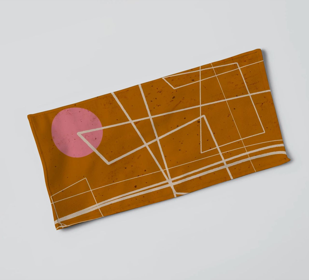 Angular Lines No 10 Handtuch von treechild