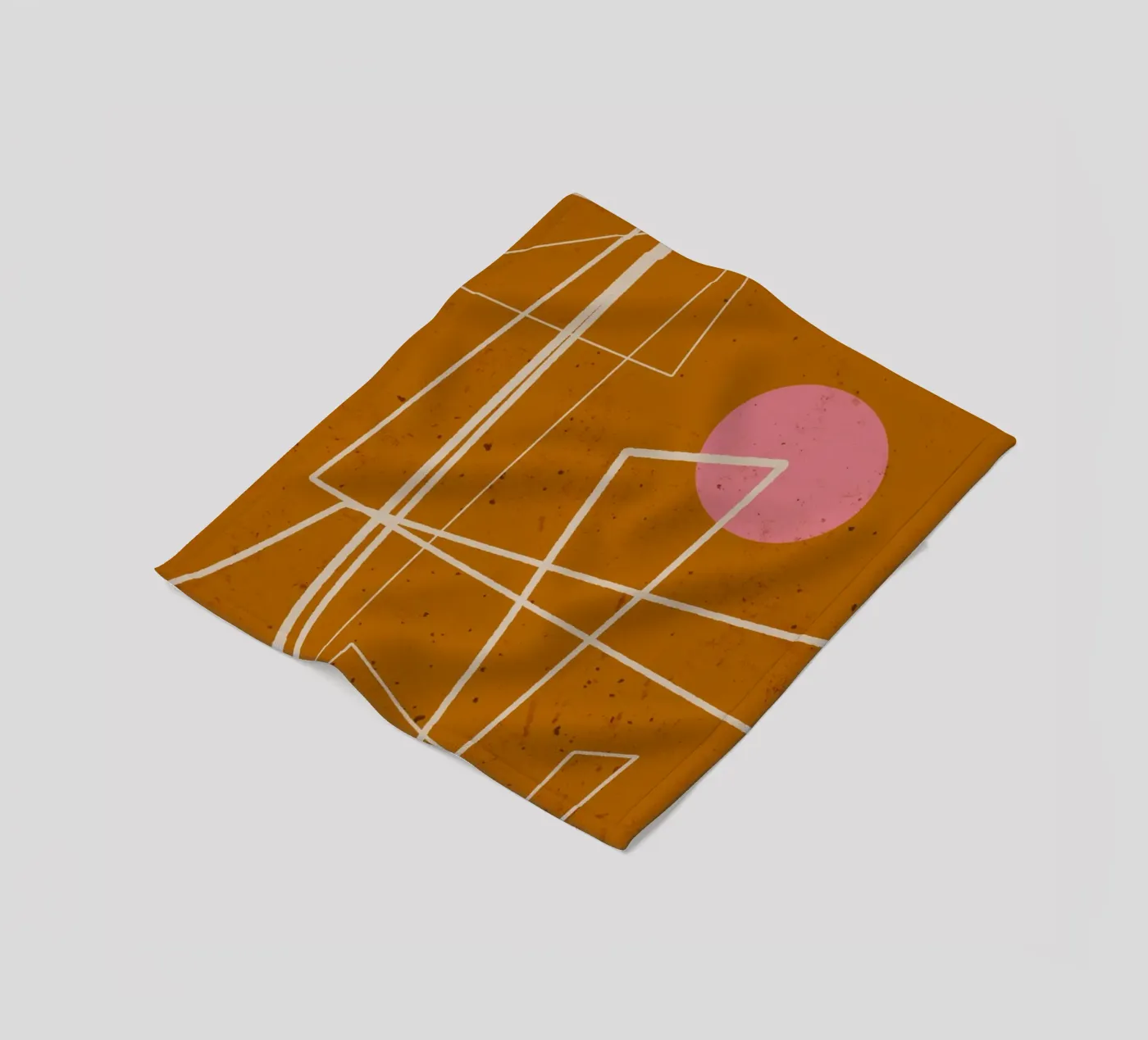 Angular Lines No 10 Fleecedecke von treechild