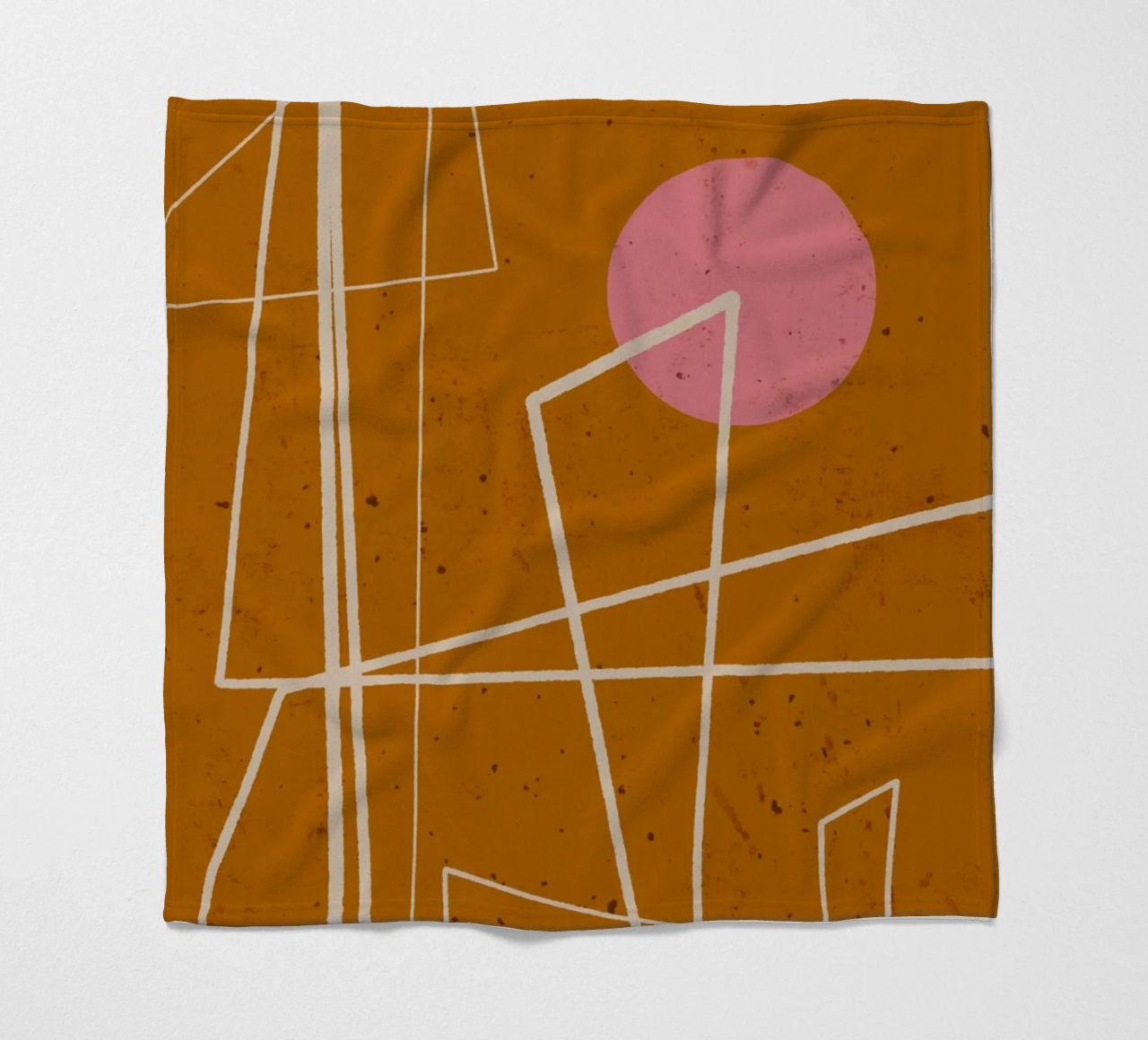 Angular Lines No 10 Fleecedecke von treechild