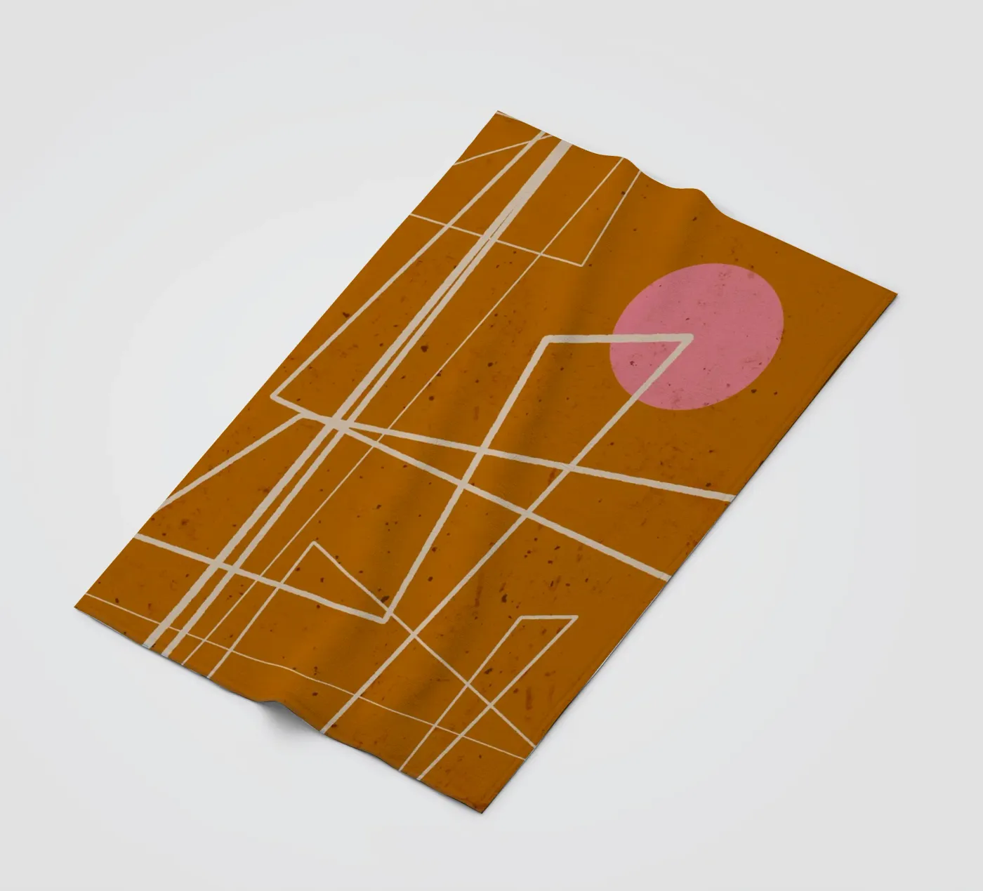 Angular Lines No 10 Fleecedecke von treechild