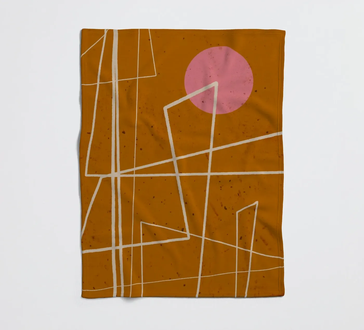 Angular Lines No 10 Fleecedecke von treechild