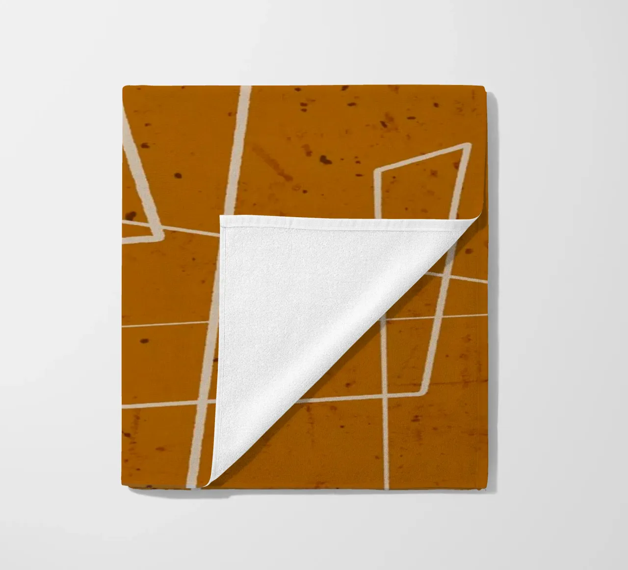 Angular Lines No 10 Strandtuch von treechild
