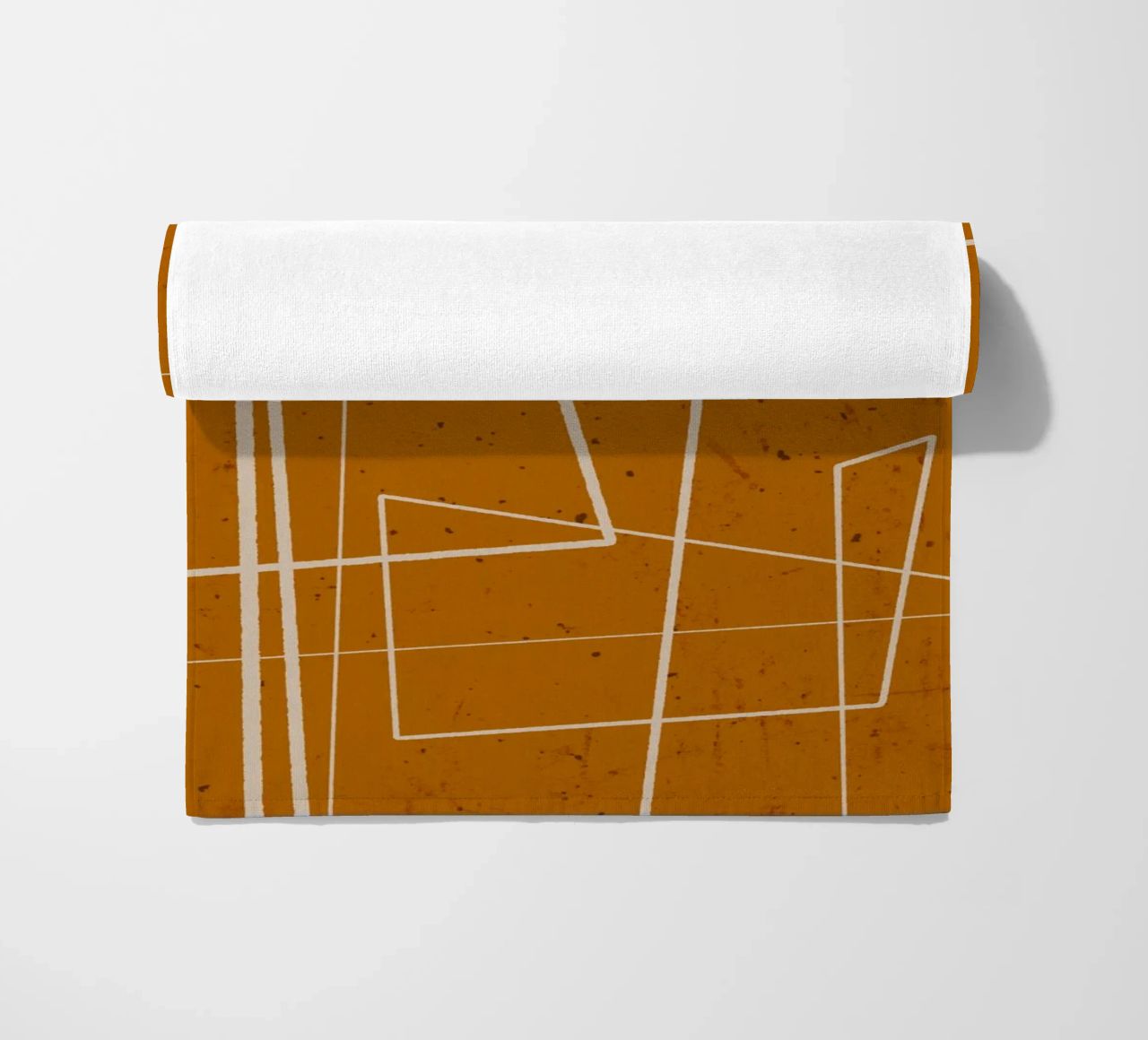 Angular Lines No 10 Strandtuch von treechild