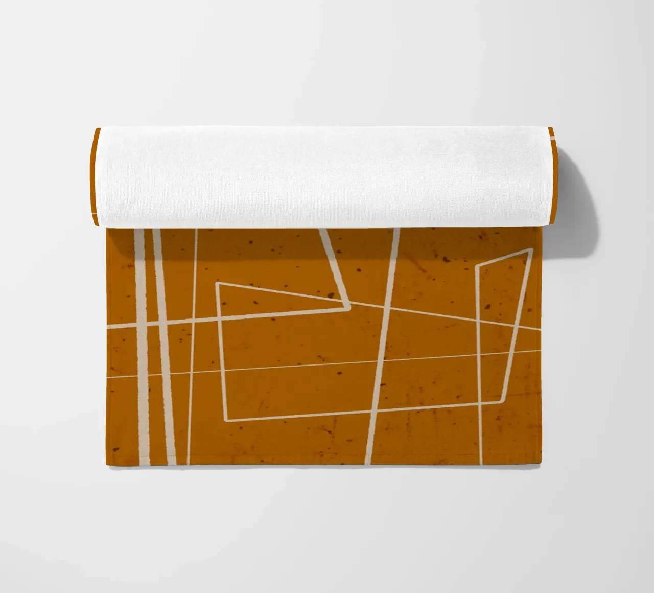 Angular Lines No 10 Strandtuch von treechild
