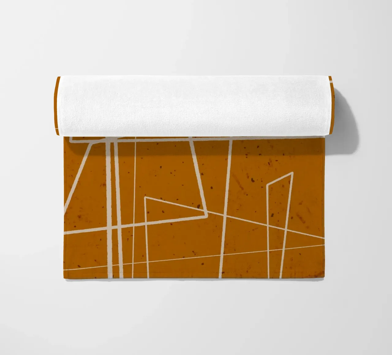 Angular Lines No 10 Strandtuch von treechild
