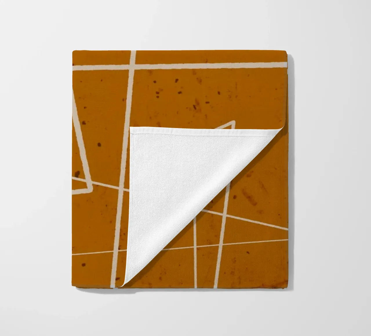 Angular Lines No 10 Strandtuch von treechild