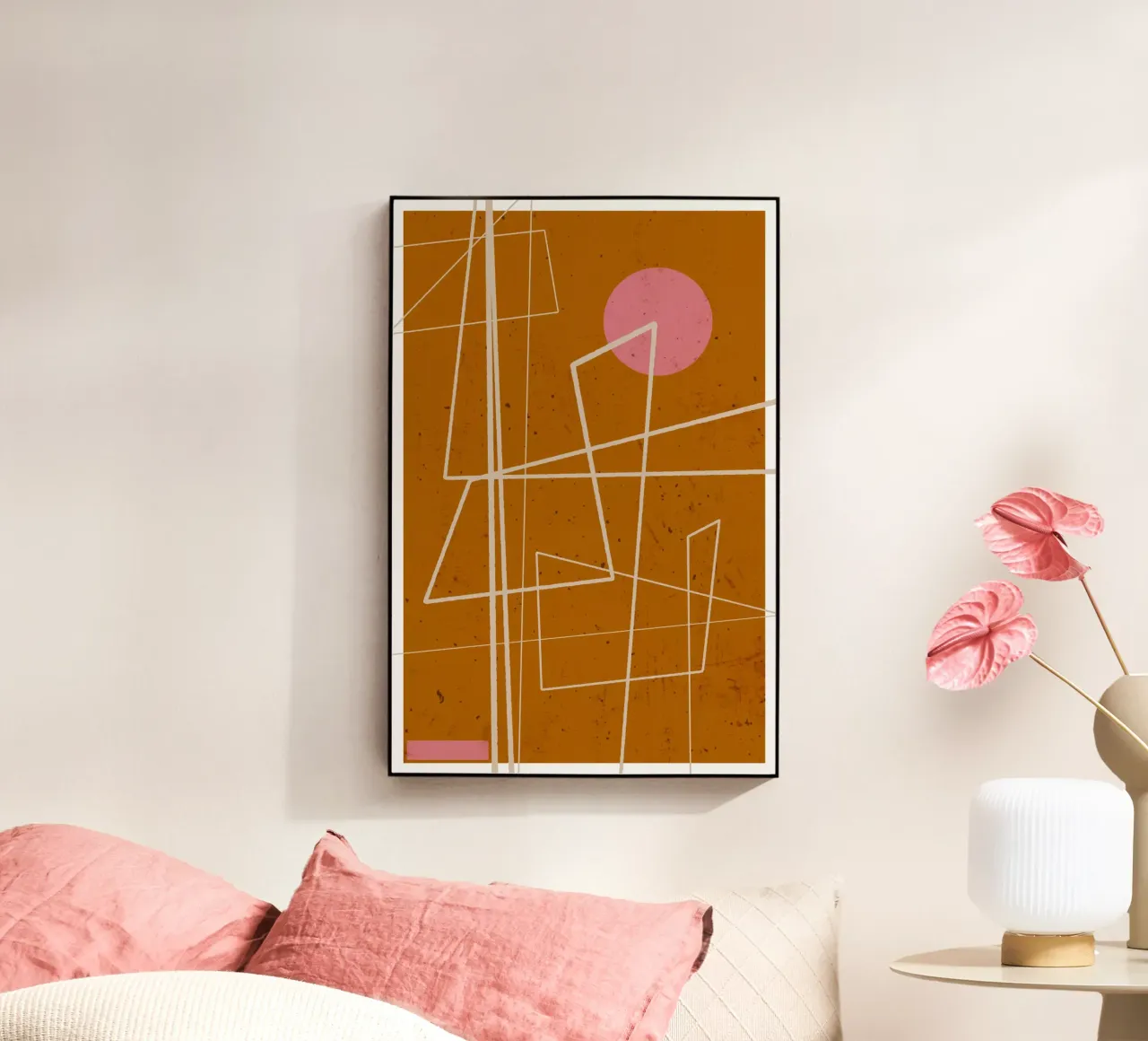 Angular Lines No 10 Acryl-Glas von treechild