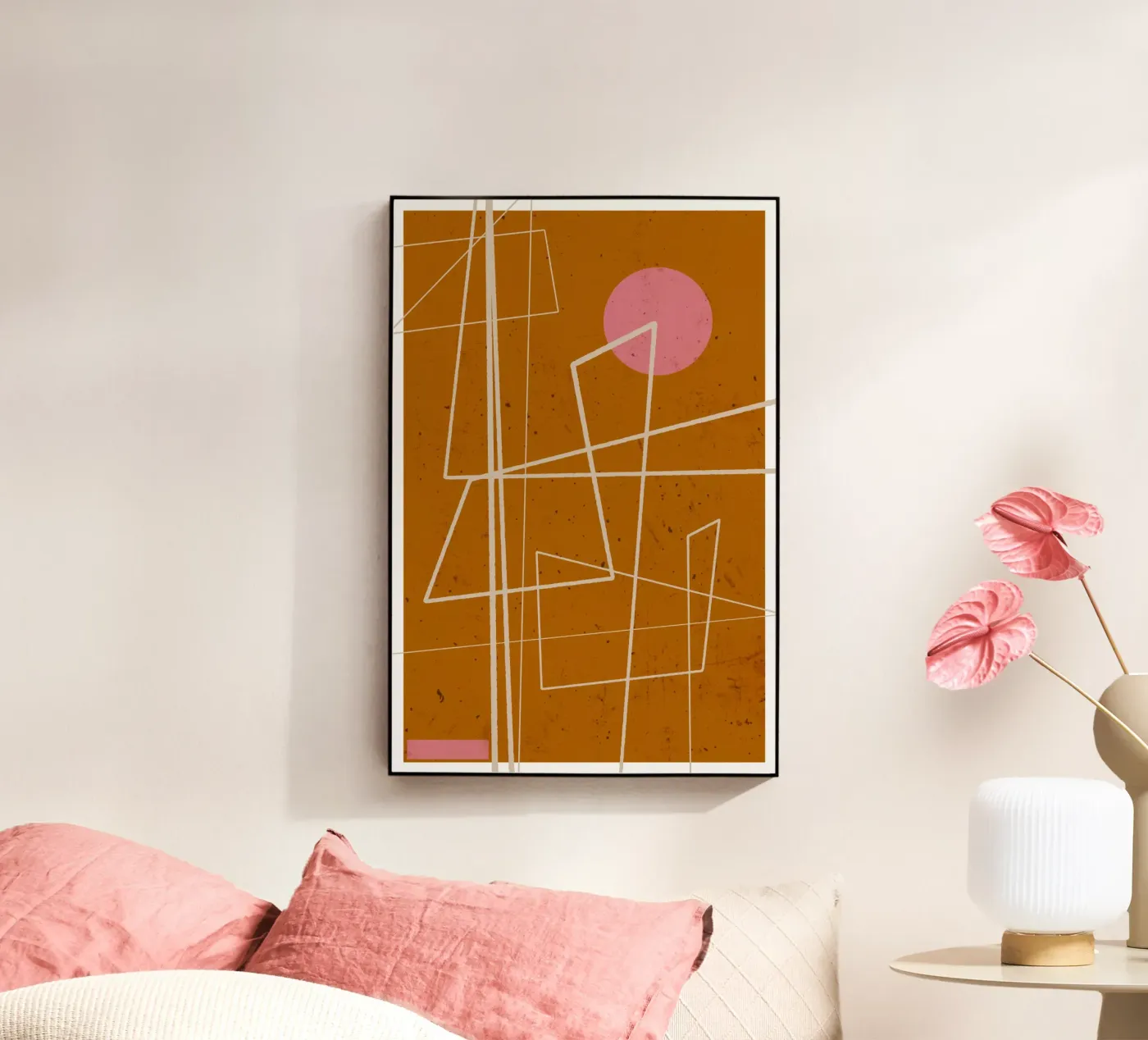 Angular Lines No 10 Acryl-Glas von treechild