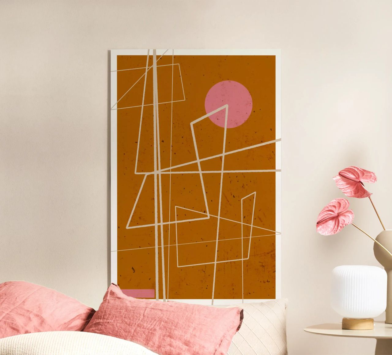 Angular Lines No 10 Acryl-Glas von treechild