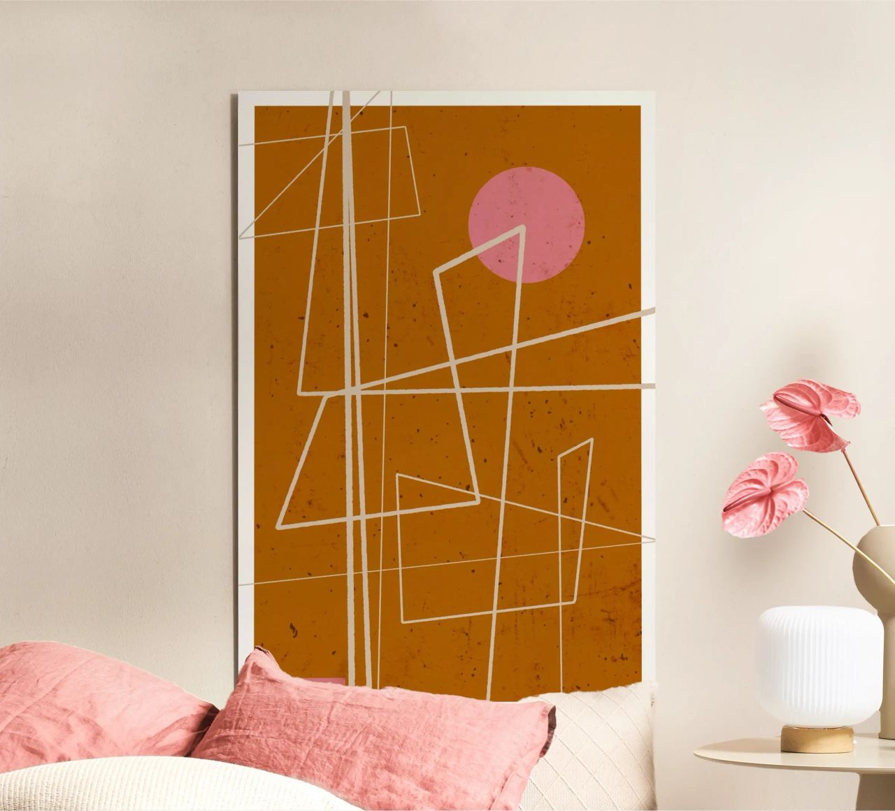 Angular Lines No 10 Alu-Dibond von treechild