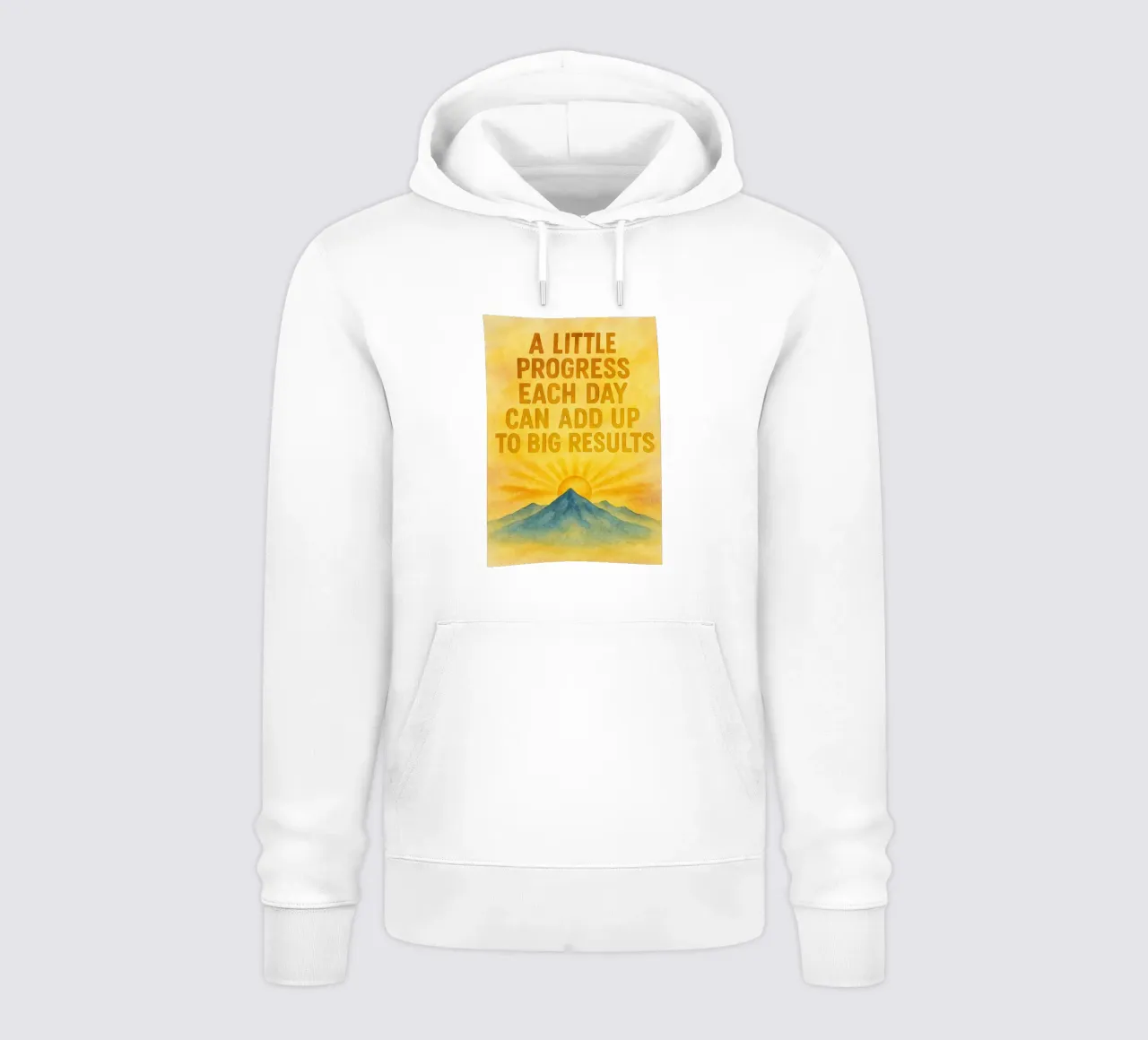 a little progress each day can add up to big result hoodie by cepeducks