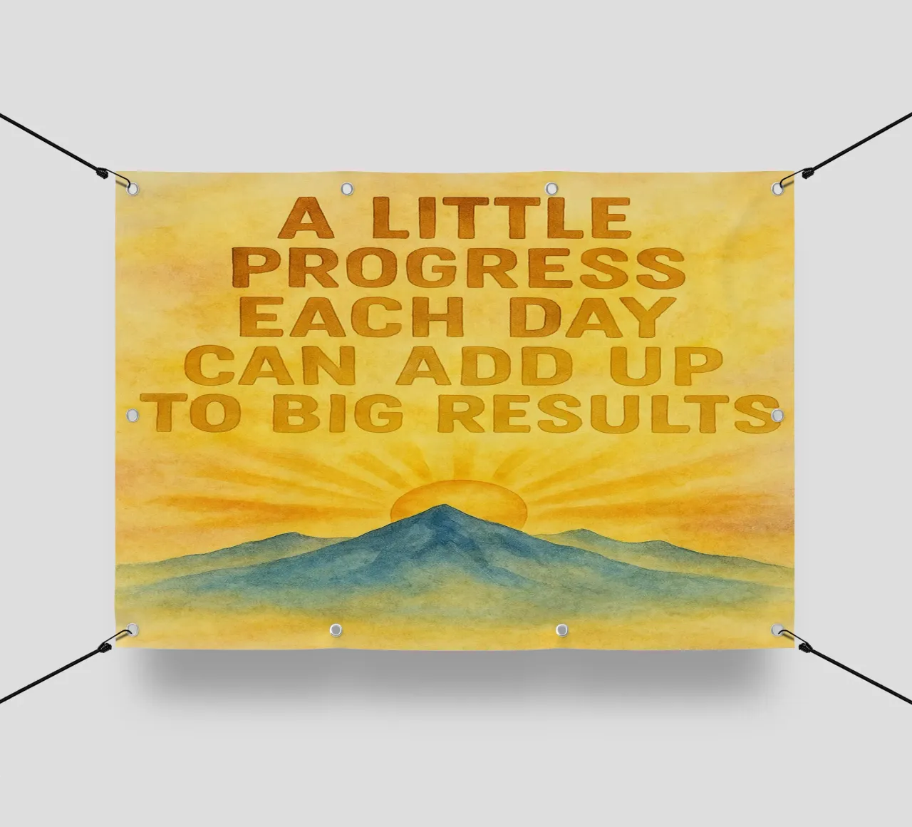 a little progress each day can add up to big result pvc cover by cepeducks