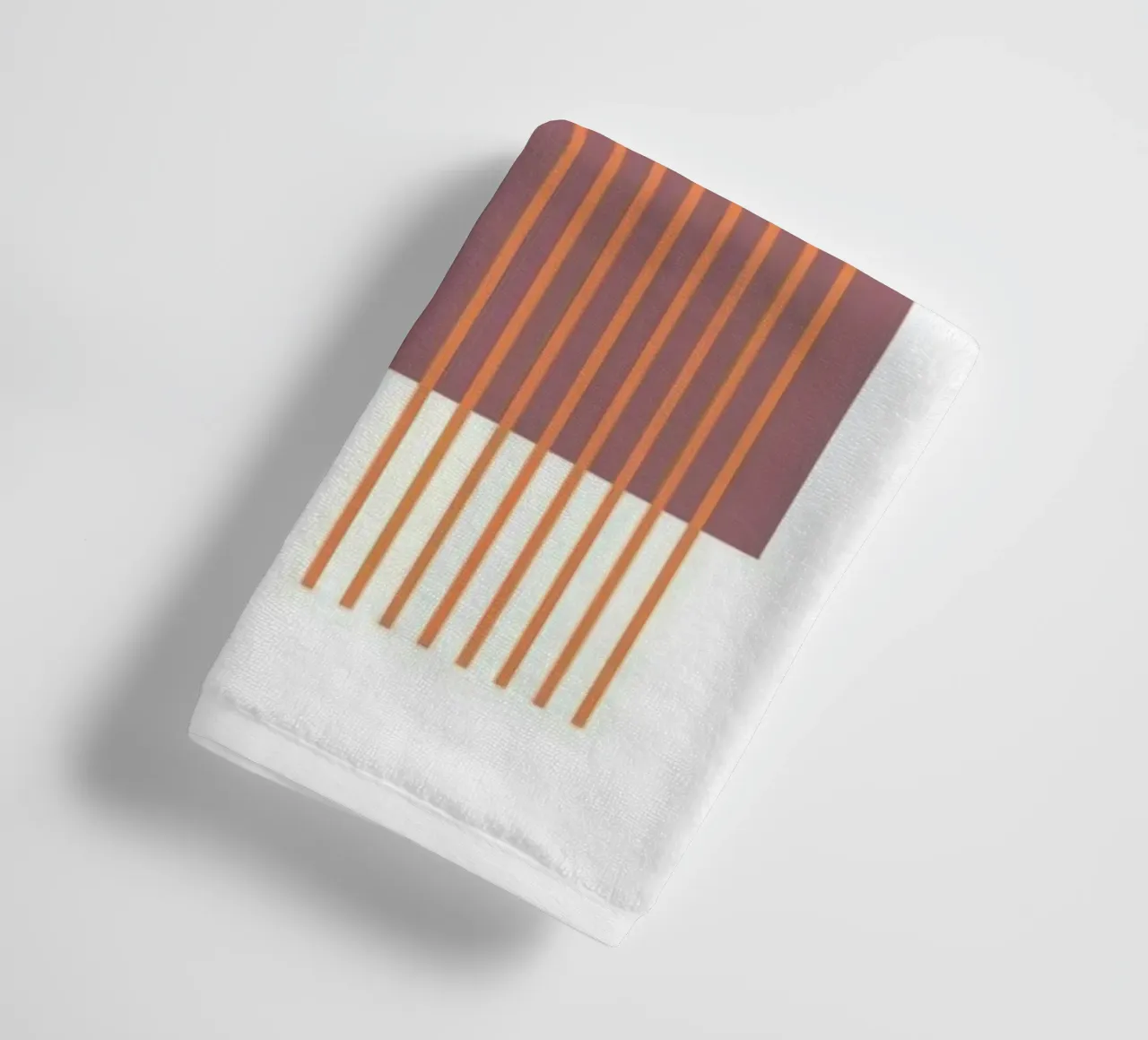 line shape in branch asciugamano da bagno da melts