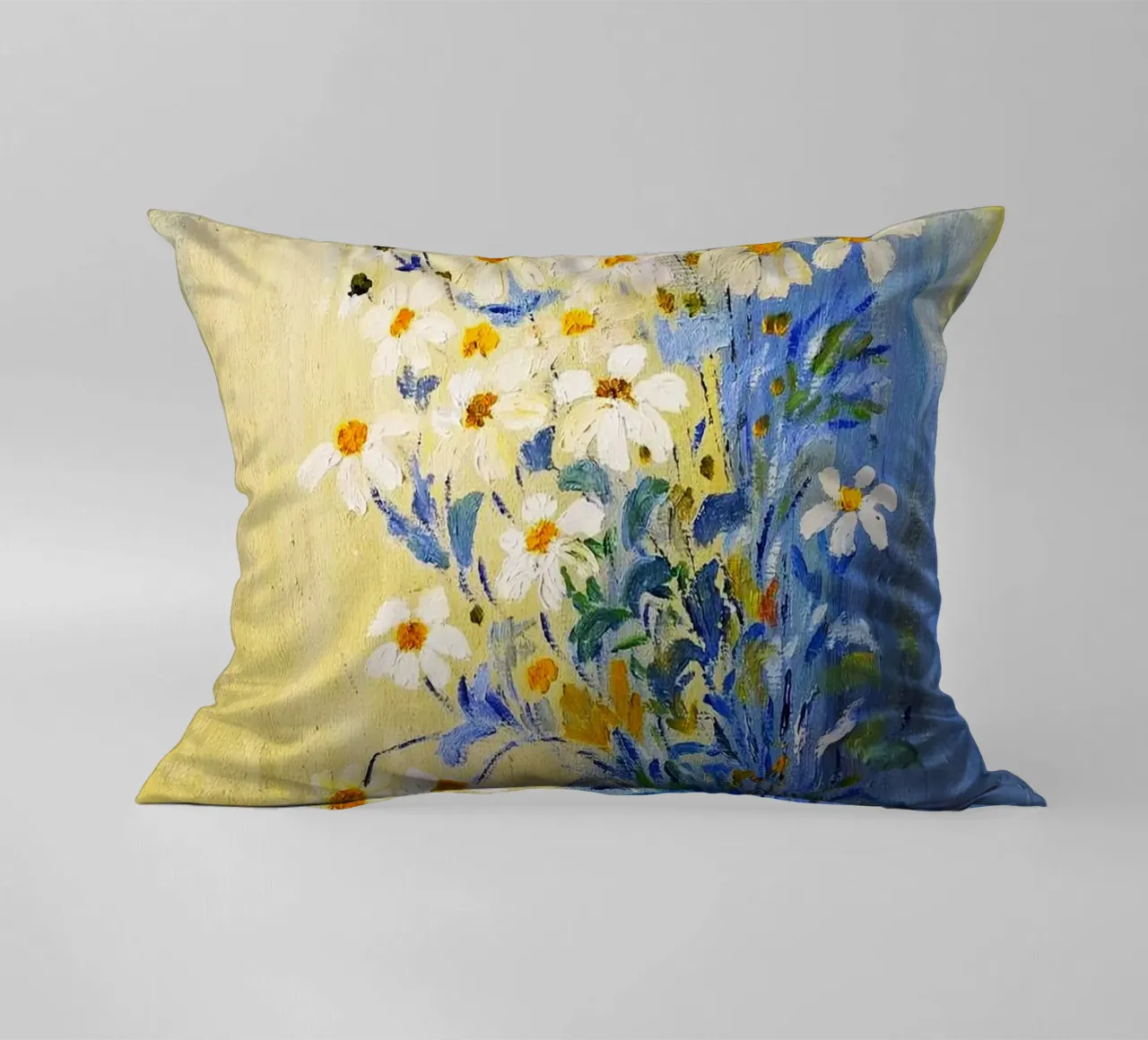 flower and color on wall cuscino da melts