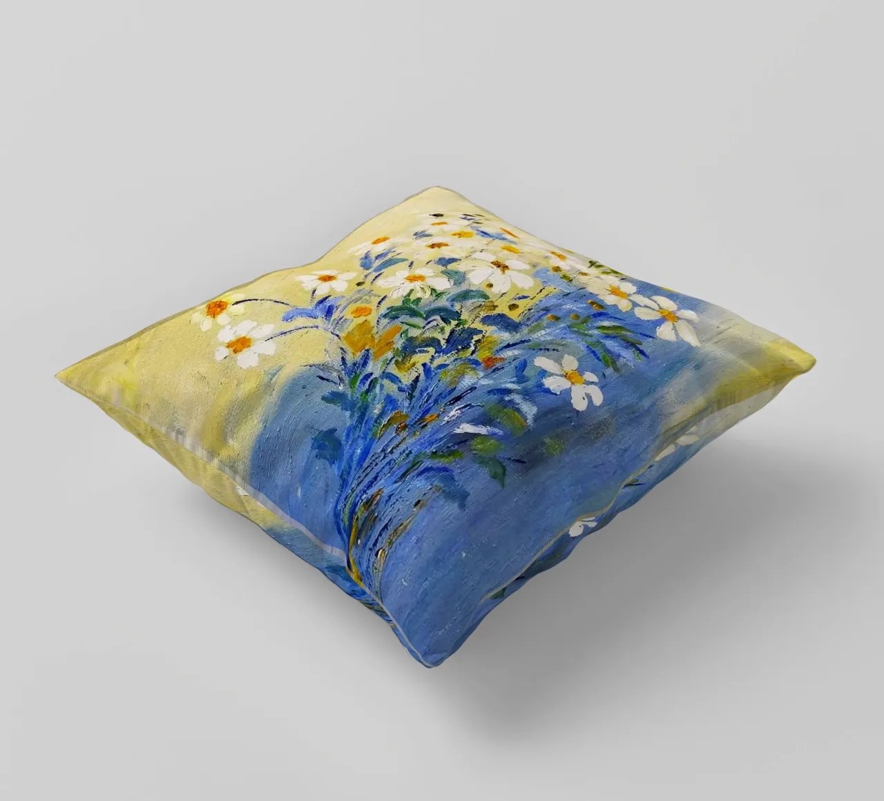 flower and color on wall cuscino da melts