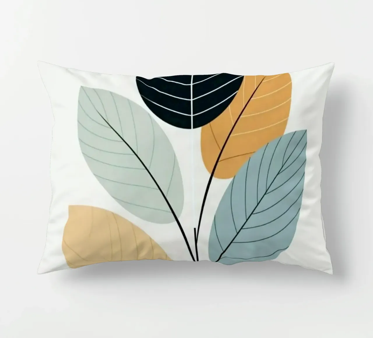 leaf colorful cuscino da melts