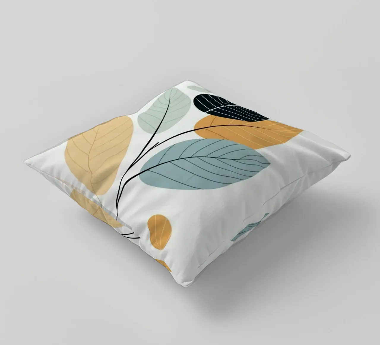 leaf colorful cuscino da melts