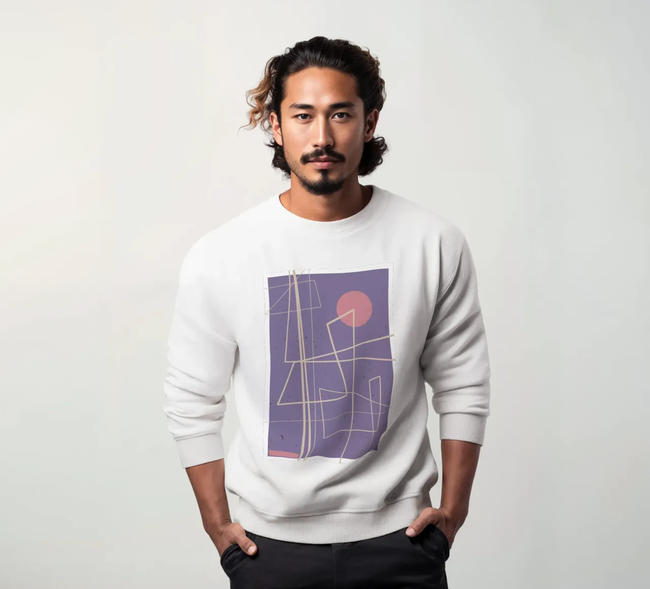 Angular Lines No 12 Sweatshirt von treechild