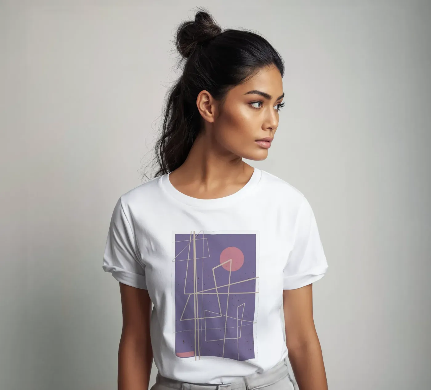 Angular Lines No 12 t-shirt da treechild