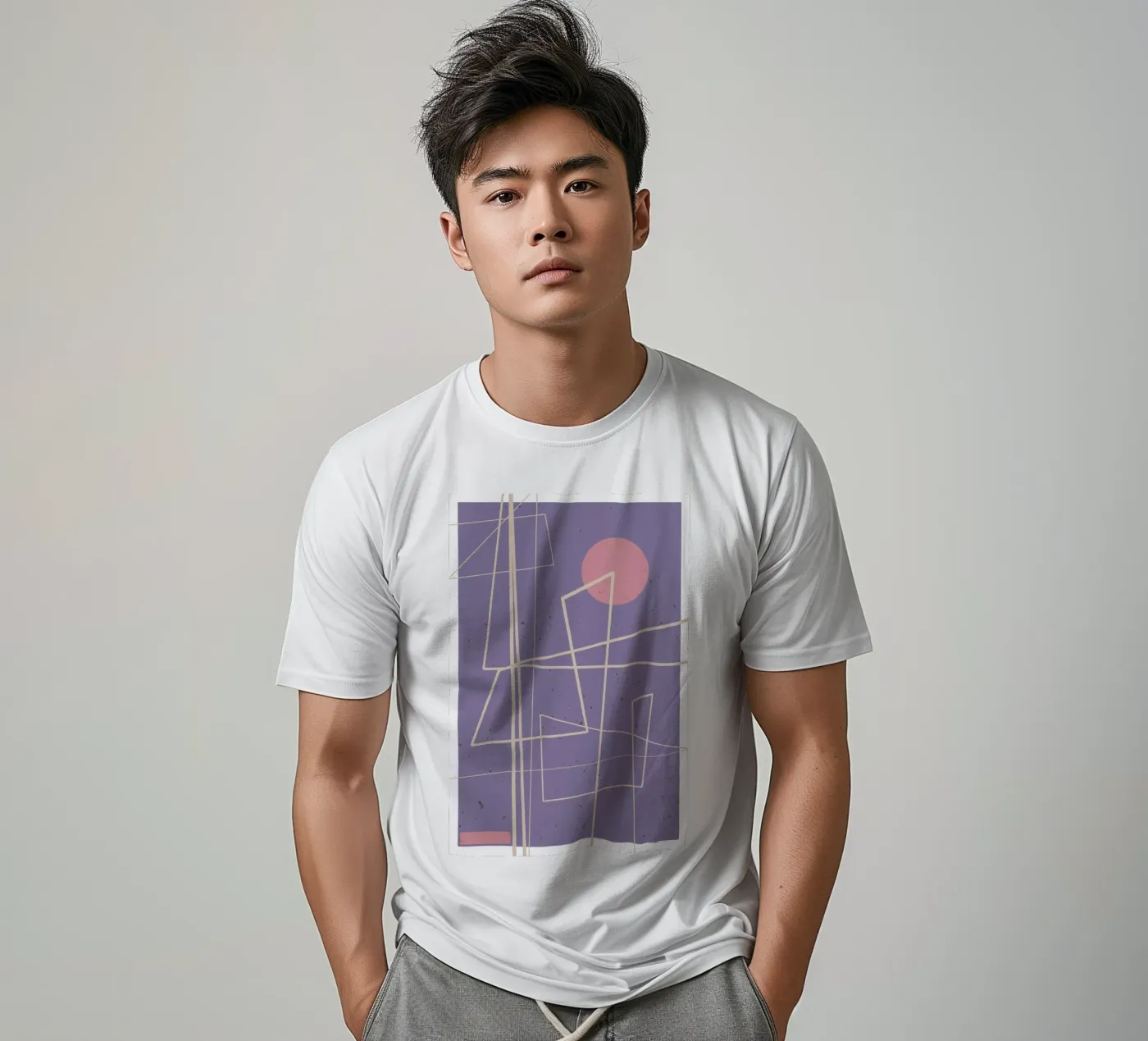 Angular Lines No 12 t-shirt da treechild