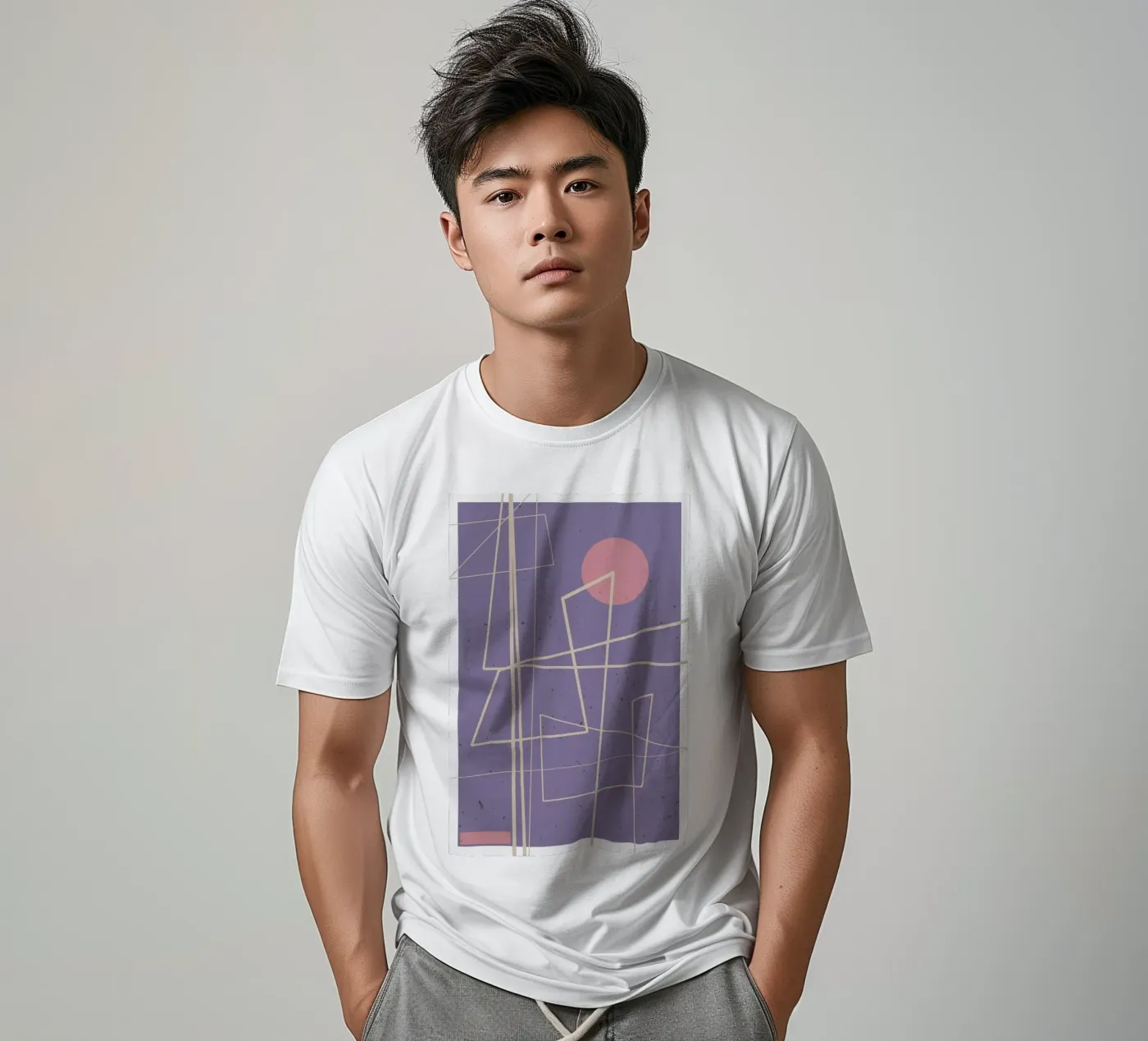 Angular Lines No 12 t-shirt da treechild