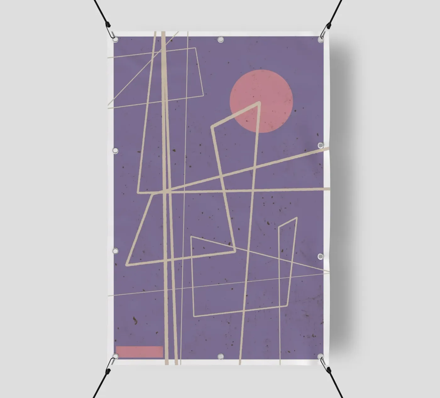 Angular Lines No 12 telo in pvc da treechild