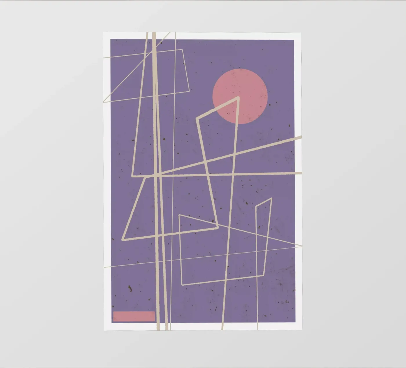 Angular Lines No 12 telo in pvc da treechild
