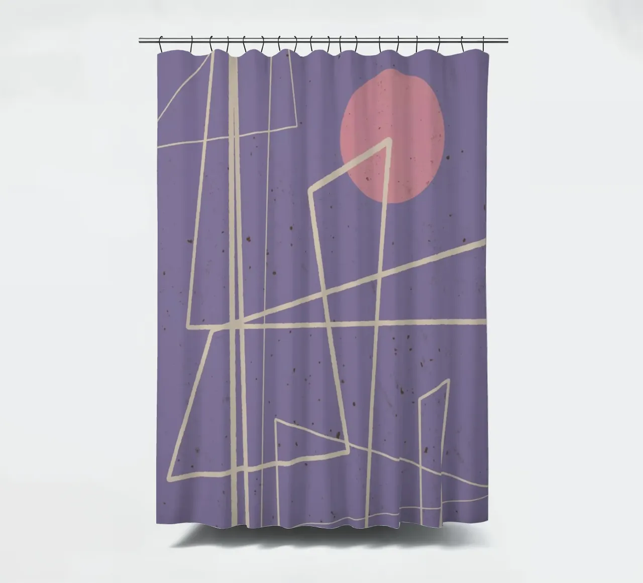 Angular Lines No 12 douchegordijn van treechild