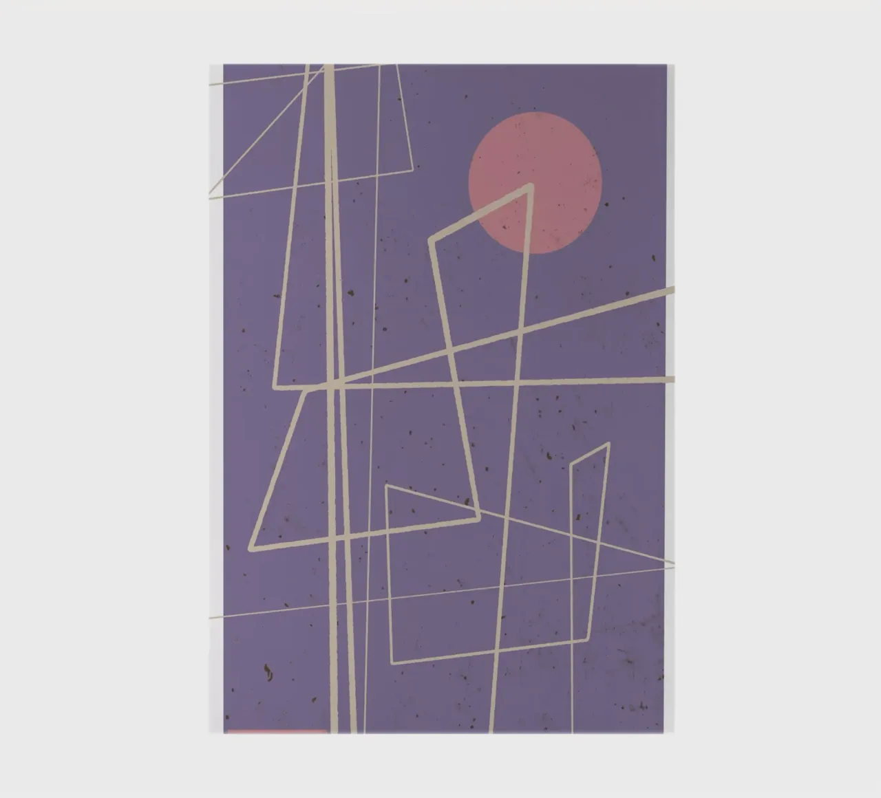 Angular Lines No 12 notitieboek van treechild