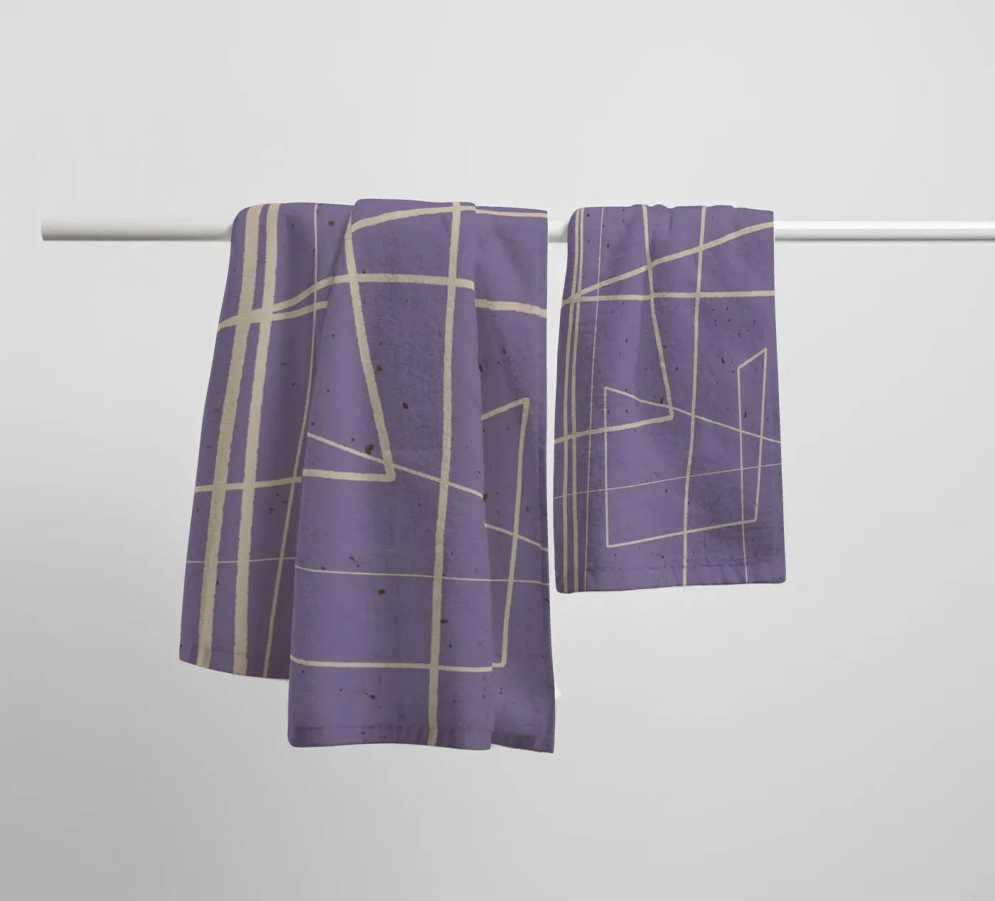 Angular Lines No 12 towel by treechild