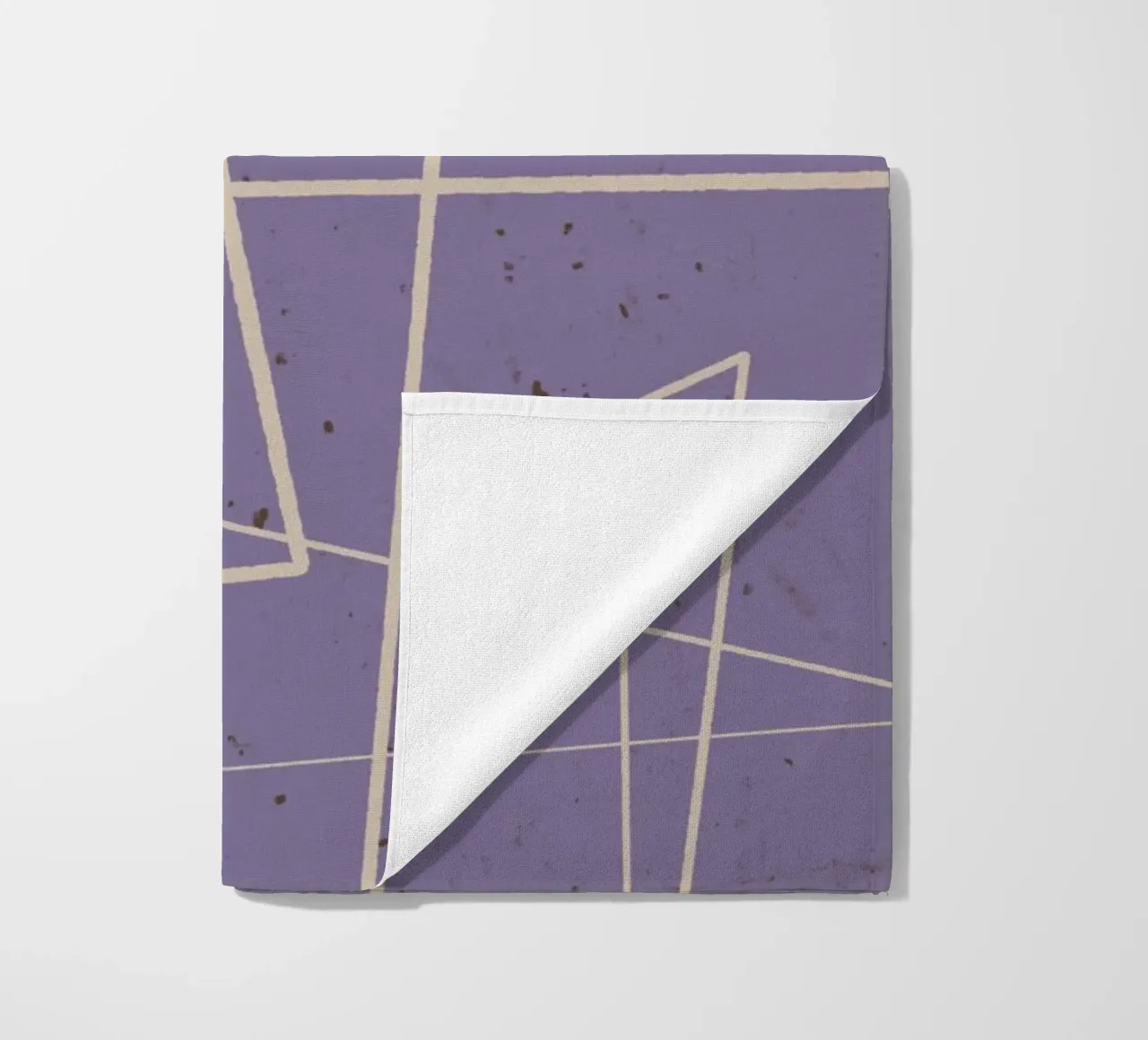 Angular Lines No 12 Strandtuch von treechild