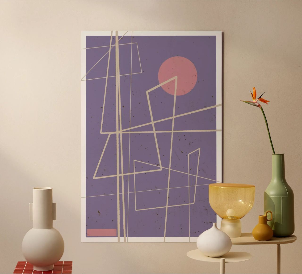 Angular Lines No 12 alluminio dibond da treechild