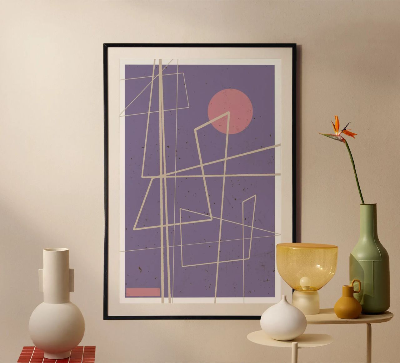 Angular Lines No 12 hahnemühle van treechild