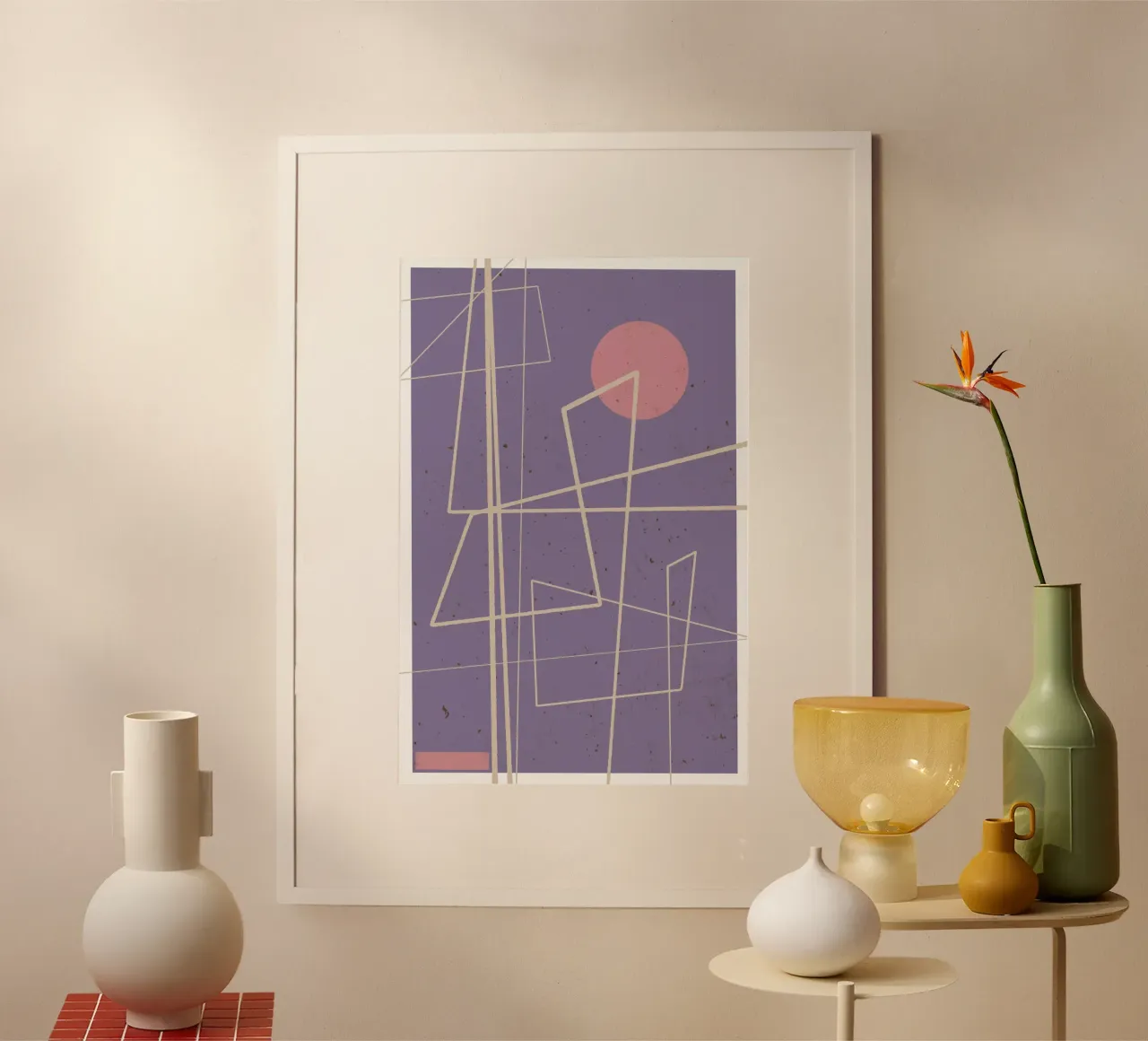 Angular Lines No 12 poster de treechild
