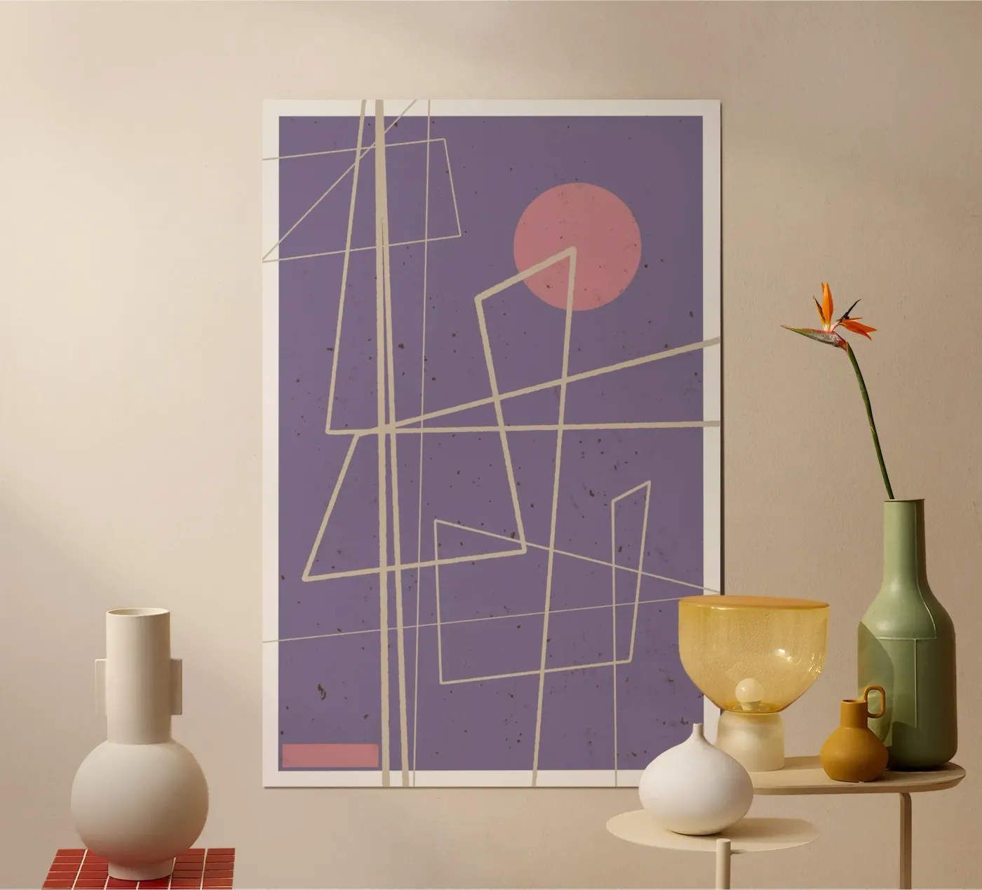 Angular Lines No 12 Poster von treechild