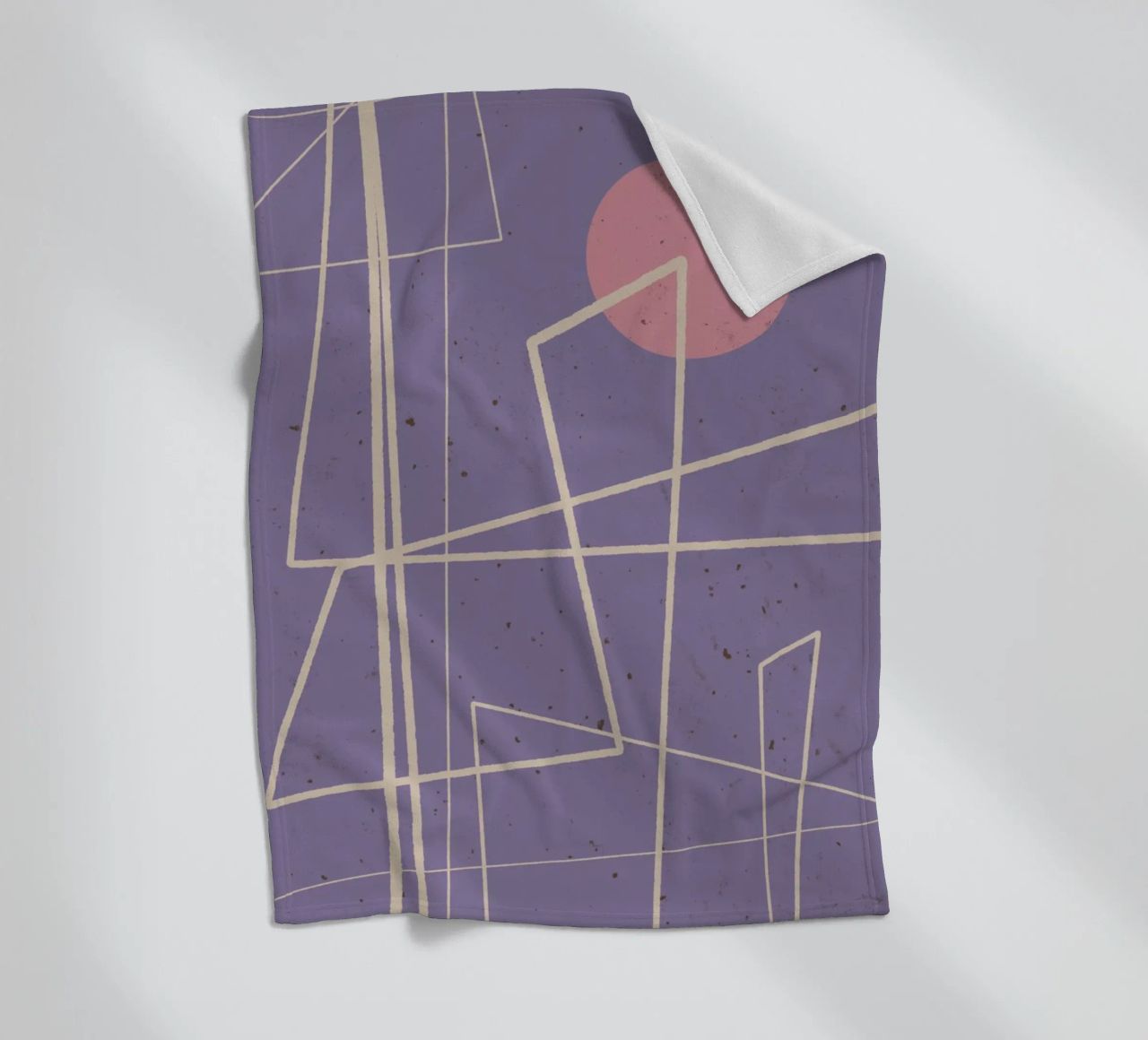 Angular Lines No 12 coperta in pile da treechild