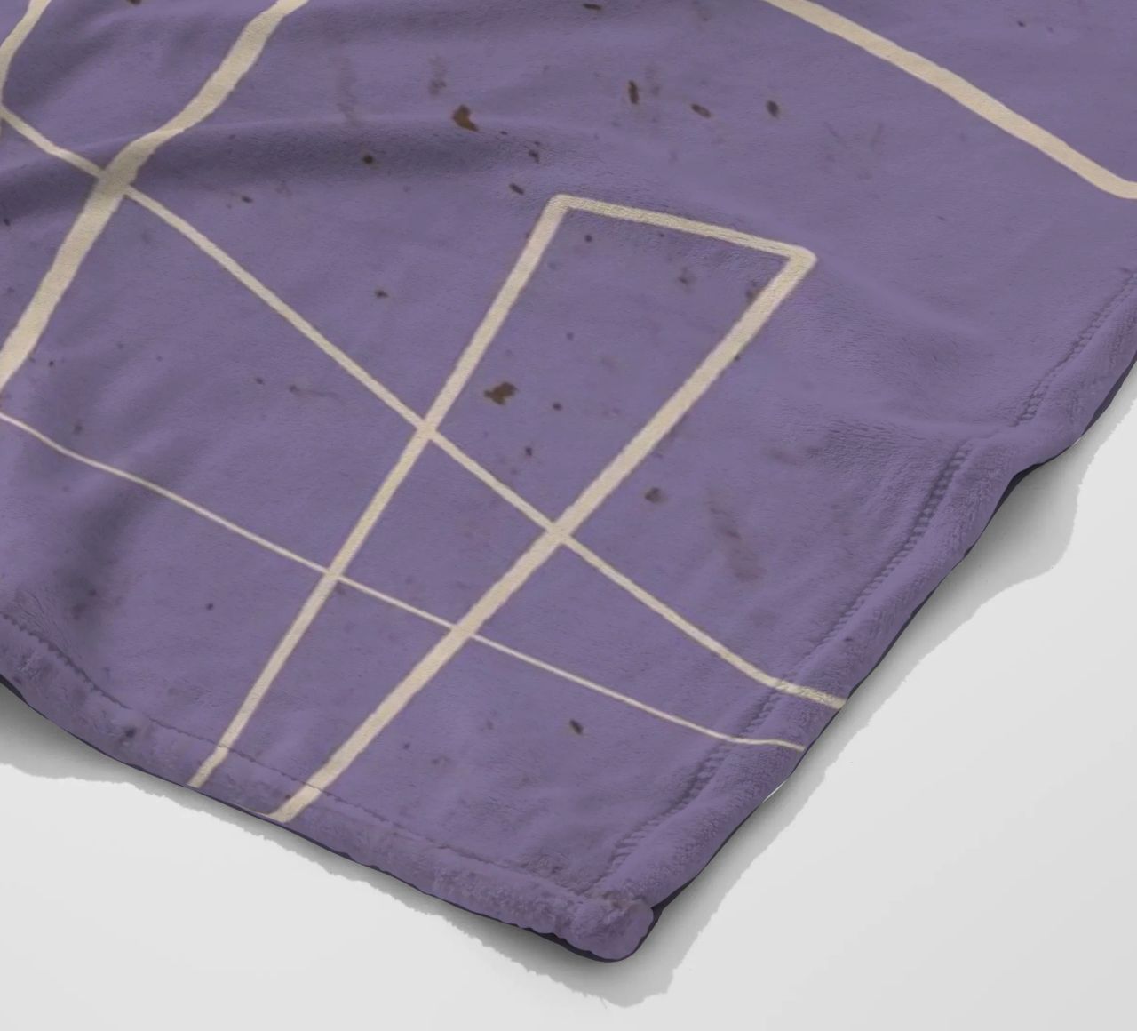 Angular Lines No 12 coperta in pile da treechild