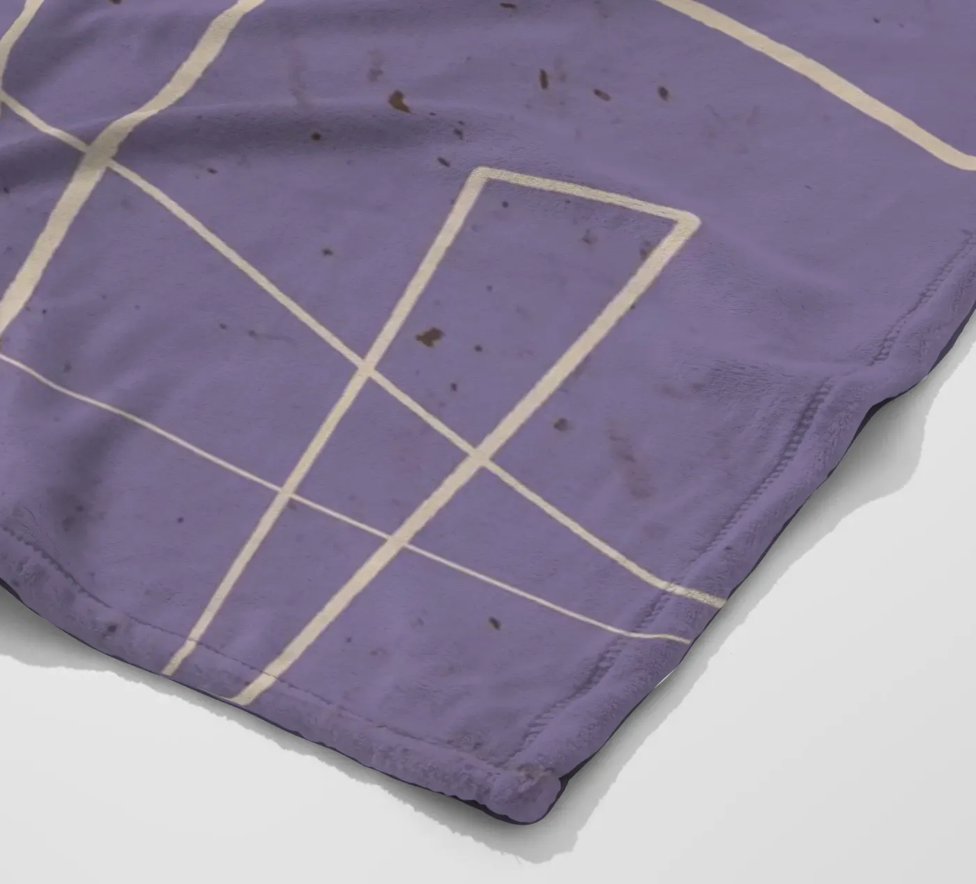 Angular Lines No 12 fleece blanket by treechild