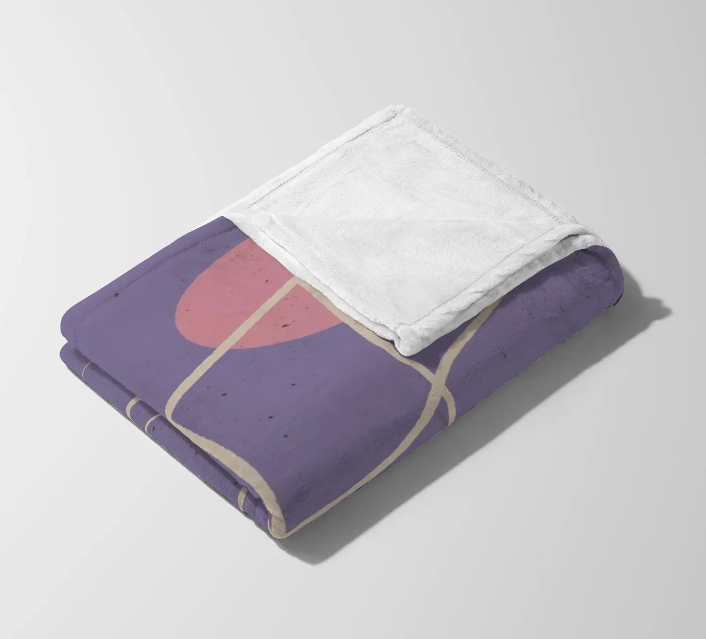 Angular Lines No 12 Fleecedecke von treechild