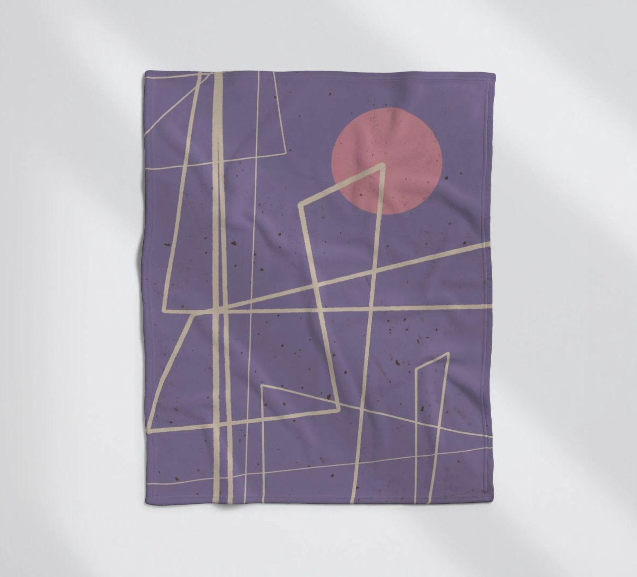 Angular Lines No 12 coperta in pile da treechild