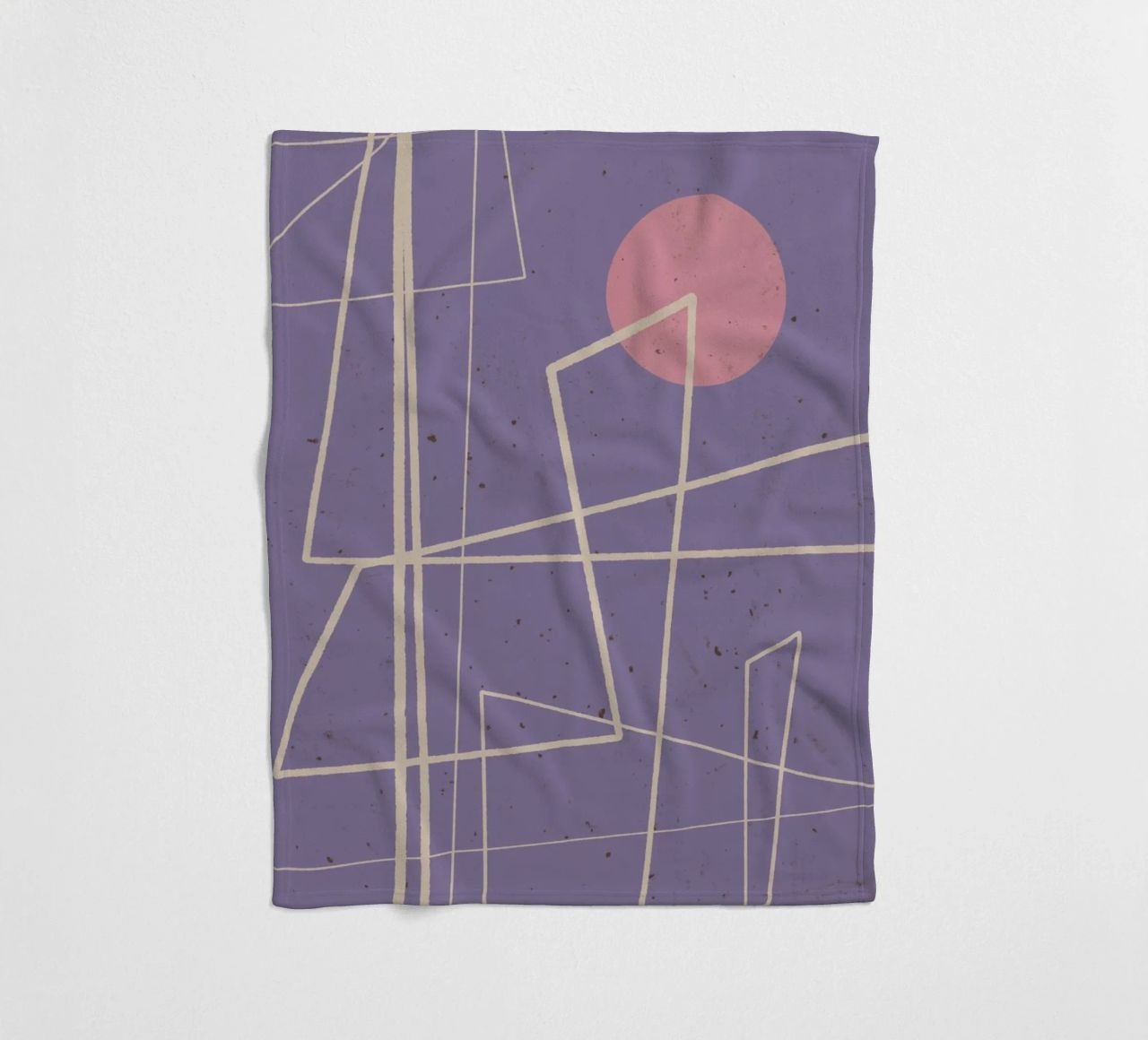 Angular Lines No 12 coperta in pile da treechild