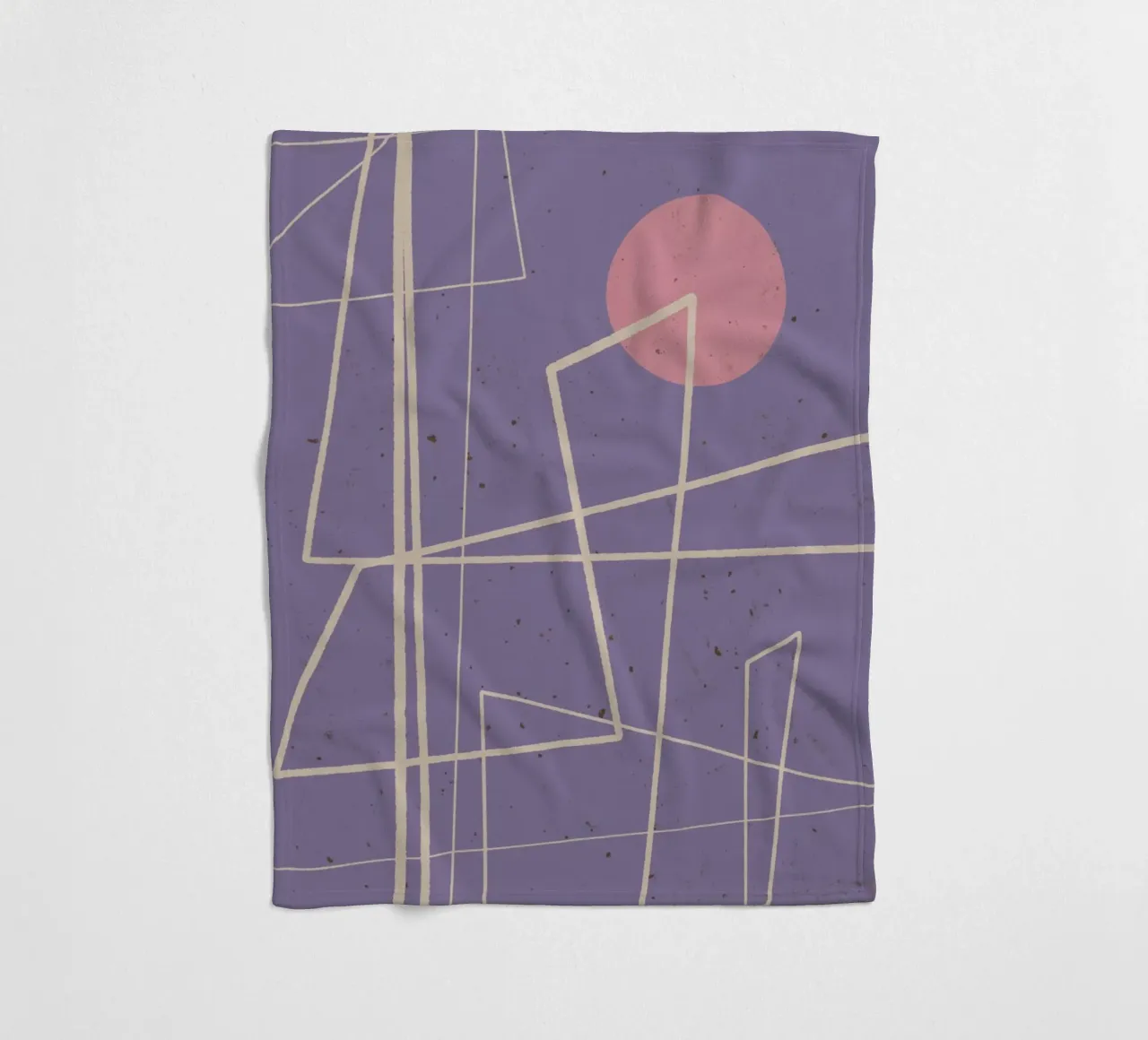 Angular Lines No 12 coperta in pile da treechild