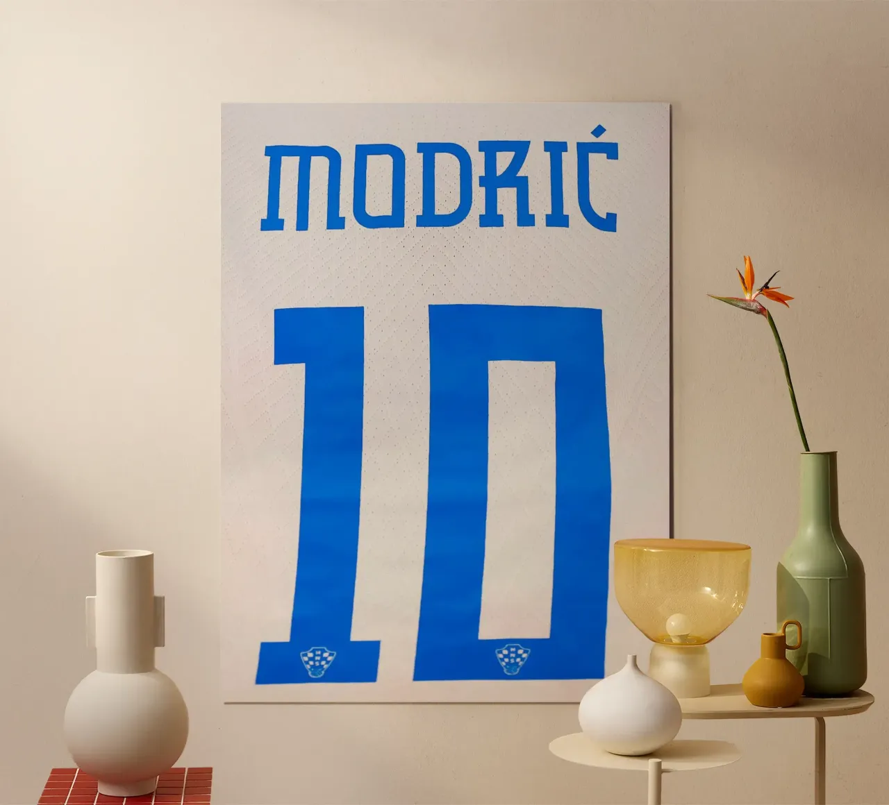 Maglia della Nazionale croata numero 10 Modrić poster da dark eagle