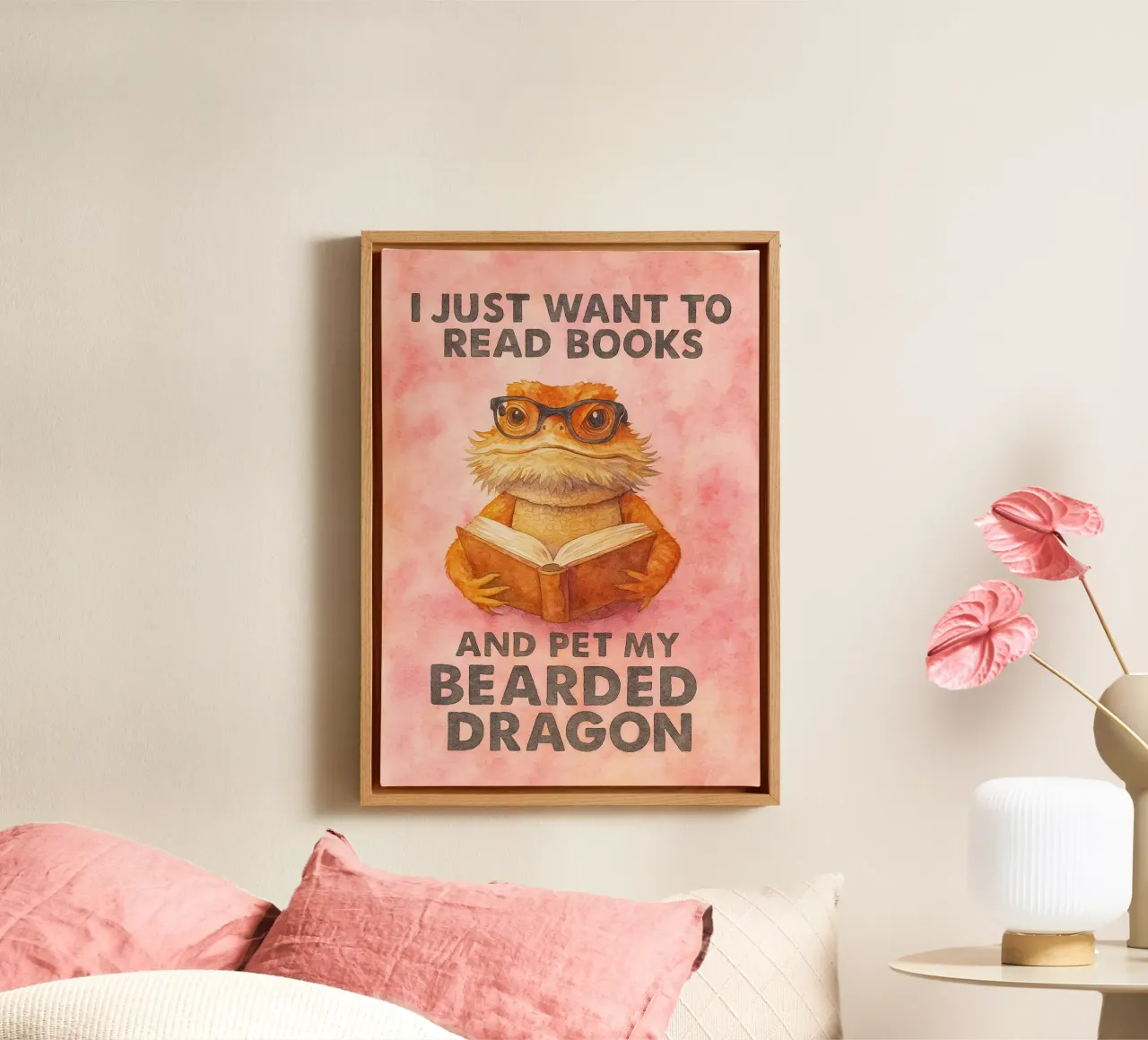 en mijn baardagaam aaien canvas met Baklijst van cepeducks