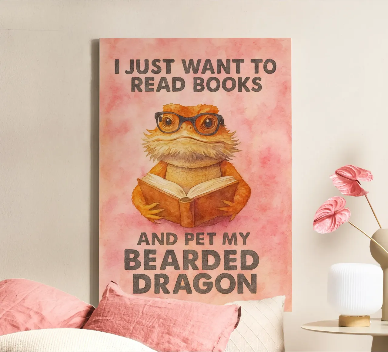 en mijn baardagaam aaien canvas met Baklijst van cepeducks