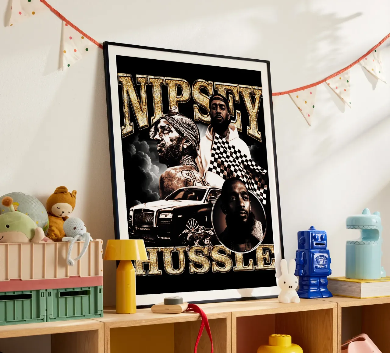 Vintage Rap Nipsey Hussle poster da itzmyui