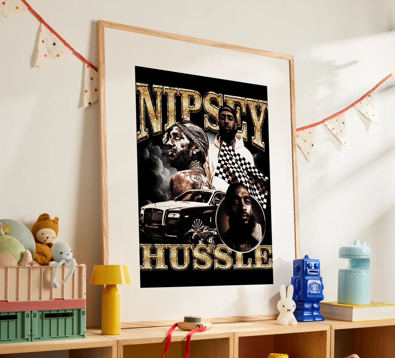Vintage Rap Nipsey Hussle poster da itzmyui